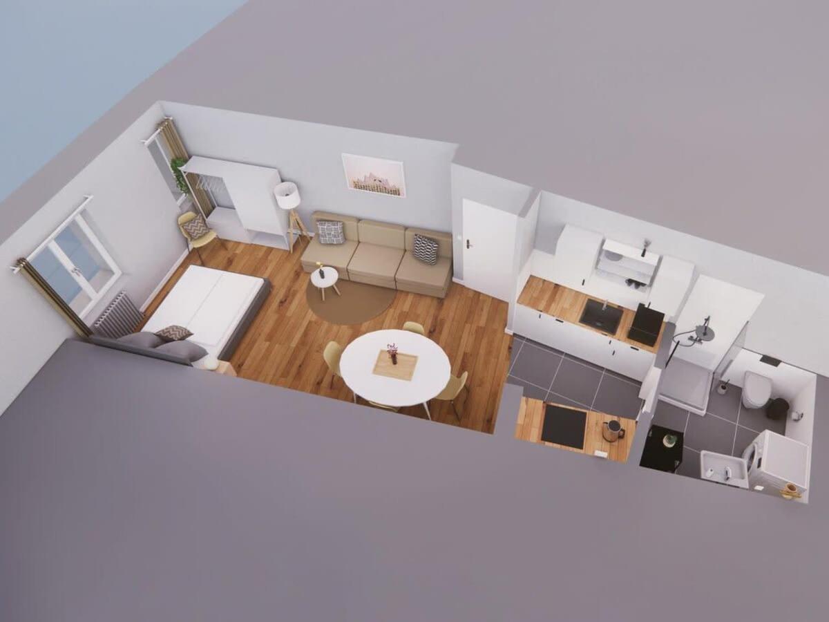 Hamburg City Apartment For 5 מראה חיצוני תמונה